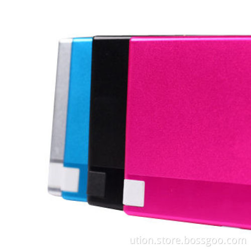 Ultra-thin Portable Credit Card Mobile Power Bank for Customized Promotional Gift